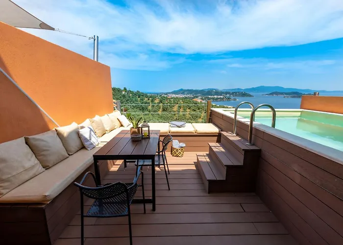 Kallisto With Private Pool And Stunning Sea Views * Vasilias (Skiathos)